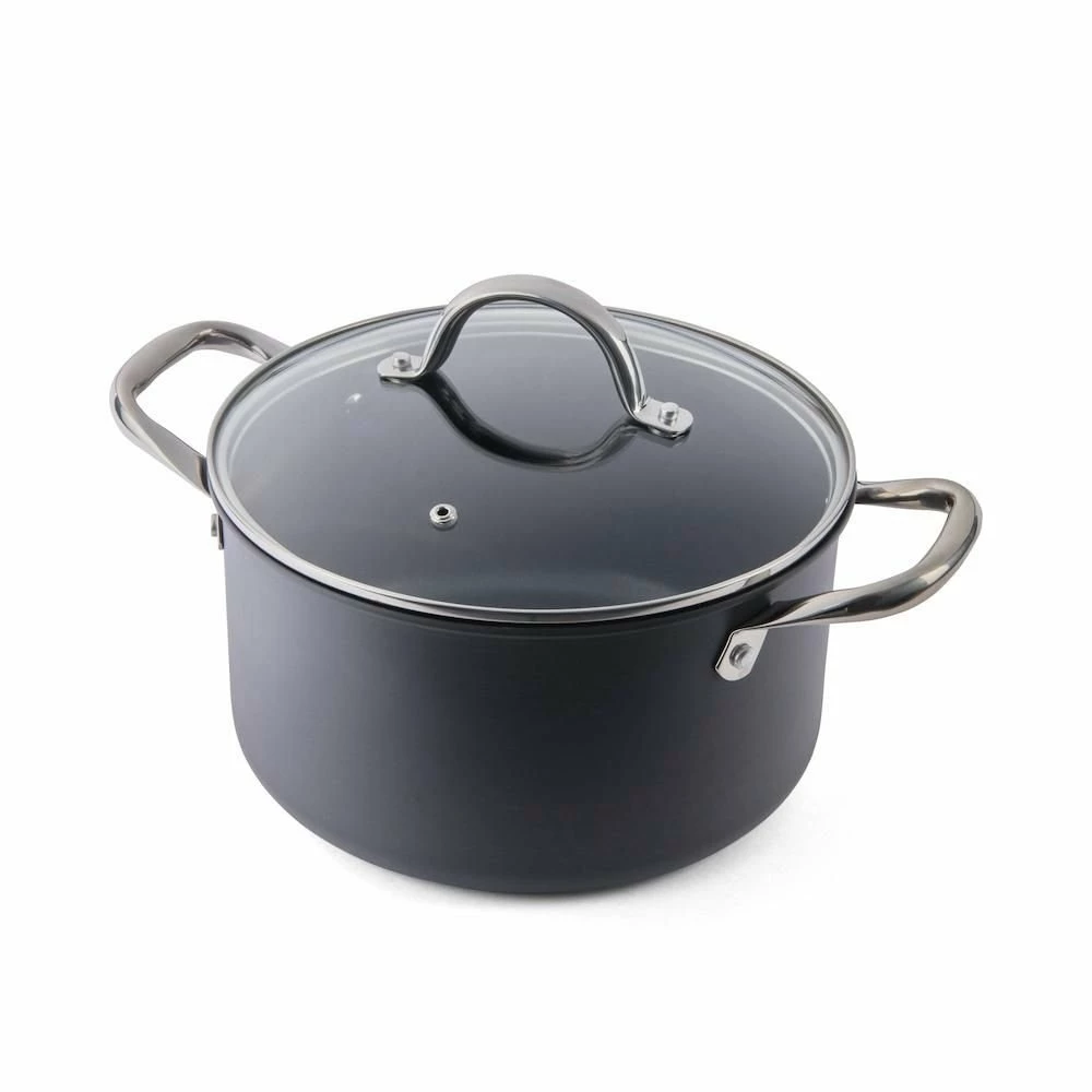 Cuisipro Easy-Release Hard Anodized Stock Pot | 6 Qt. - Image 2
