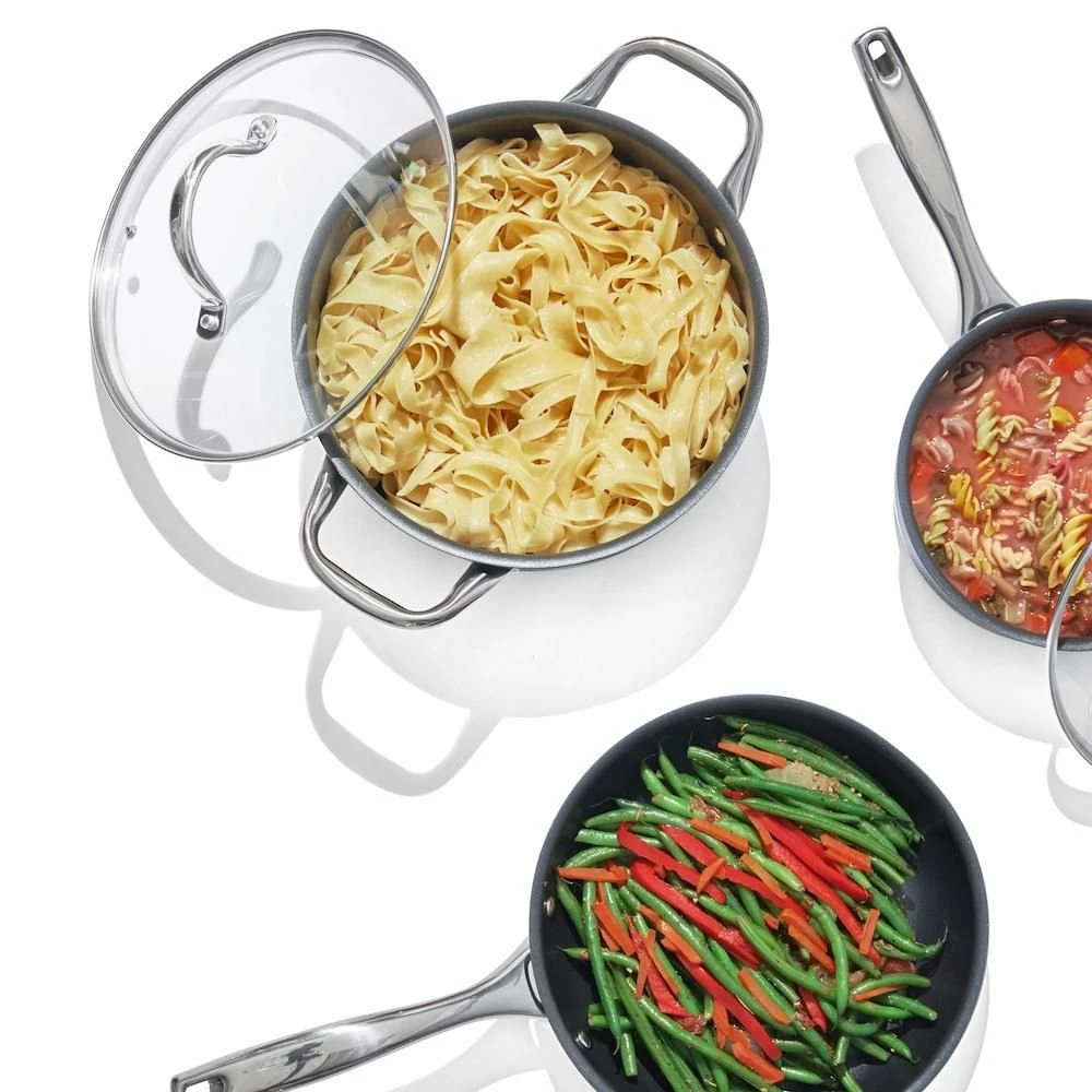 Cuisipro Easy-Release Hard Anodized Stock Pot | 6 Qt. - Image 4