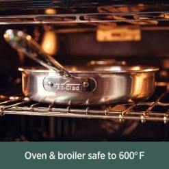 All-Clad D5 Brushed Stainless Steel Saute Pan & Lid | 3 Qt. 12 All-Clad D5 Brushed Stainless Steel Saute Pan & Lid | 3 Qt. -Swiss Diamond shop d56 3
