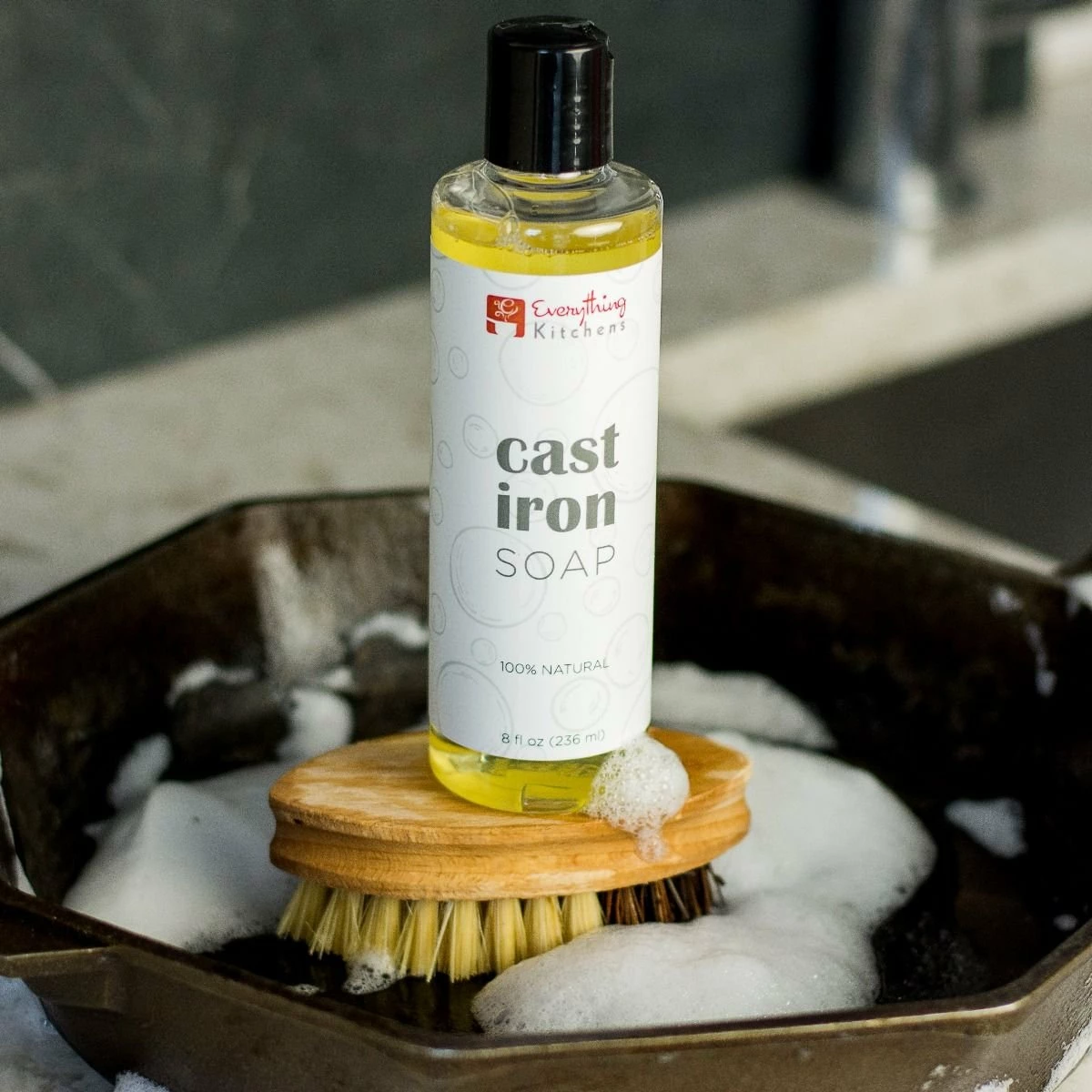 Everything Kitchens All-Natural Cast Iron Soap 2 Everything Kitchens All-Natural Cast Iron Soap - Image 2