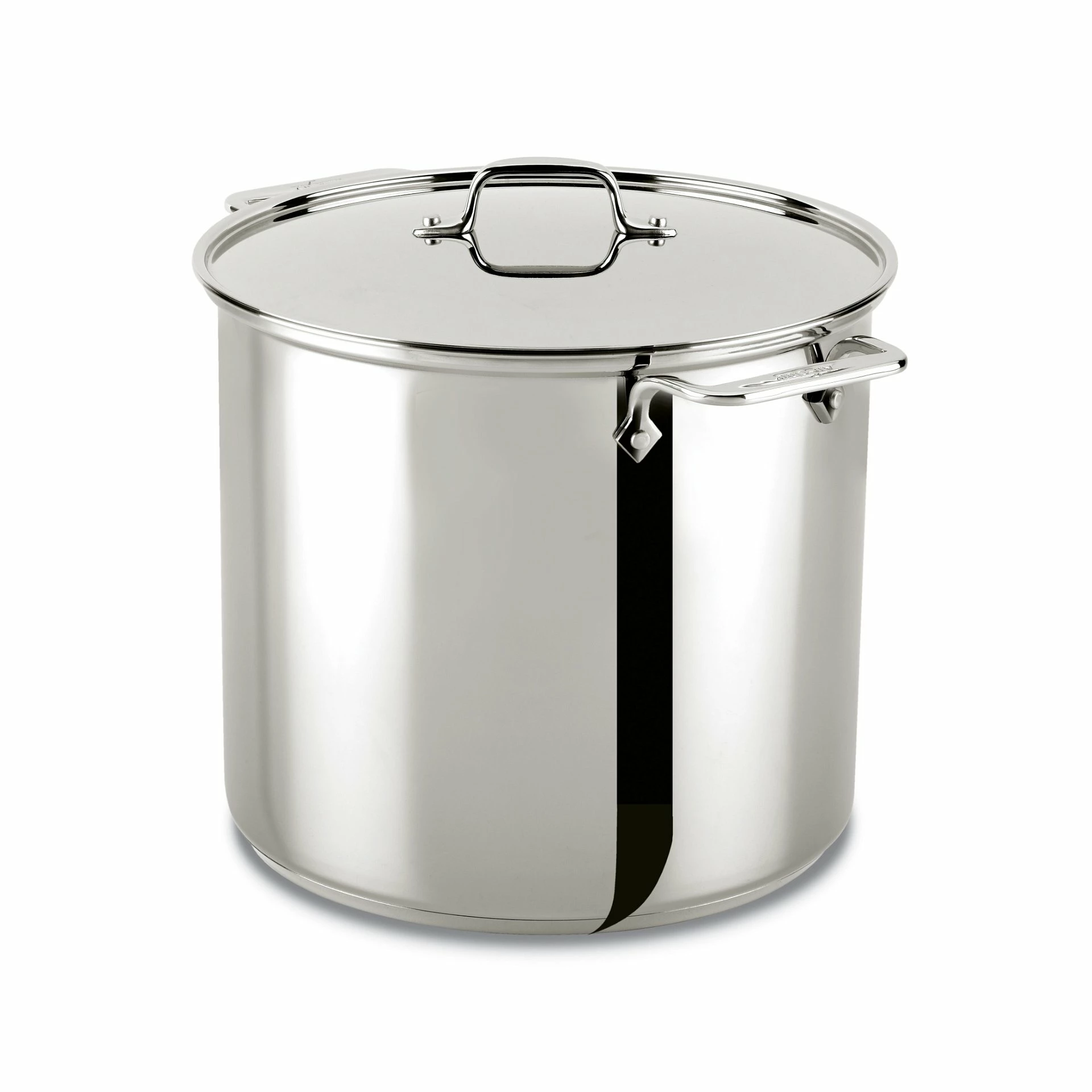 All-Clad Stainless Steel Stockpot & Lid | 16 Qt. 1 All-Clad Stainless Steel Stockpot & Lid | 16 Qt.