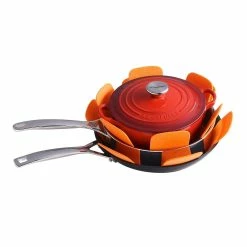 Alternative view of Le Creuset Felt Pan Protectors (Set Of 3) | Orange