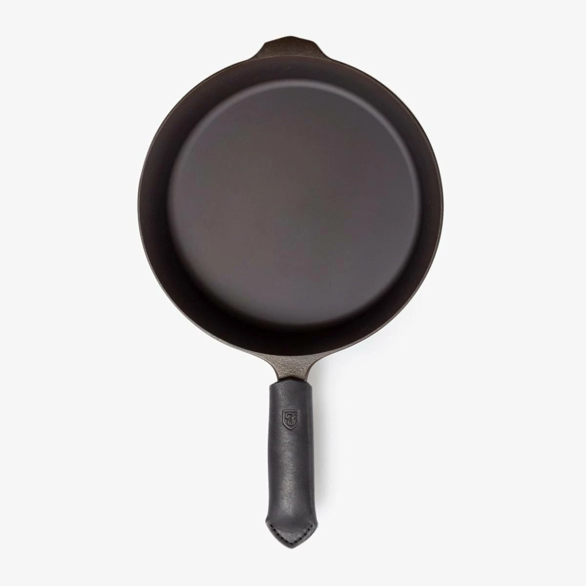 Field Company (Made In USA) Leather Skillet Handle Cover | Black 2 Field Company (Made In USA) Leather Skillet Handle Cover | Black - Image 2