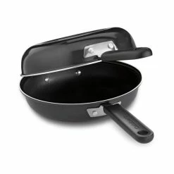 Cuisinart 10" Nonstick Frittata Skillet Set 9 Cuisinart 10" Nonstick Frittata Skillet Set -Swiss Diamond shop frit2
