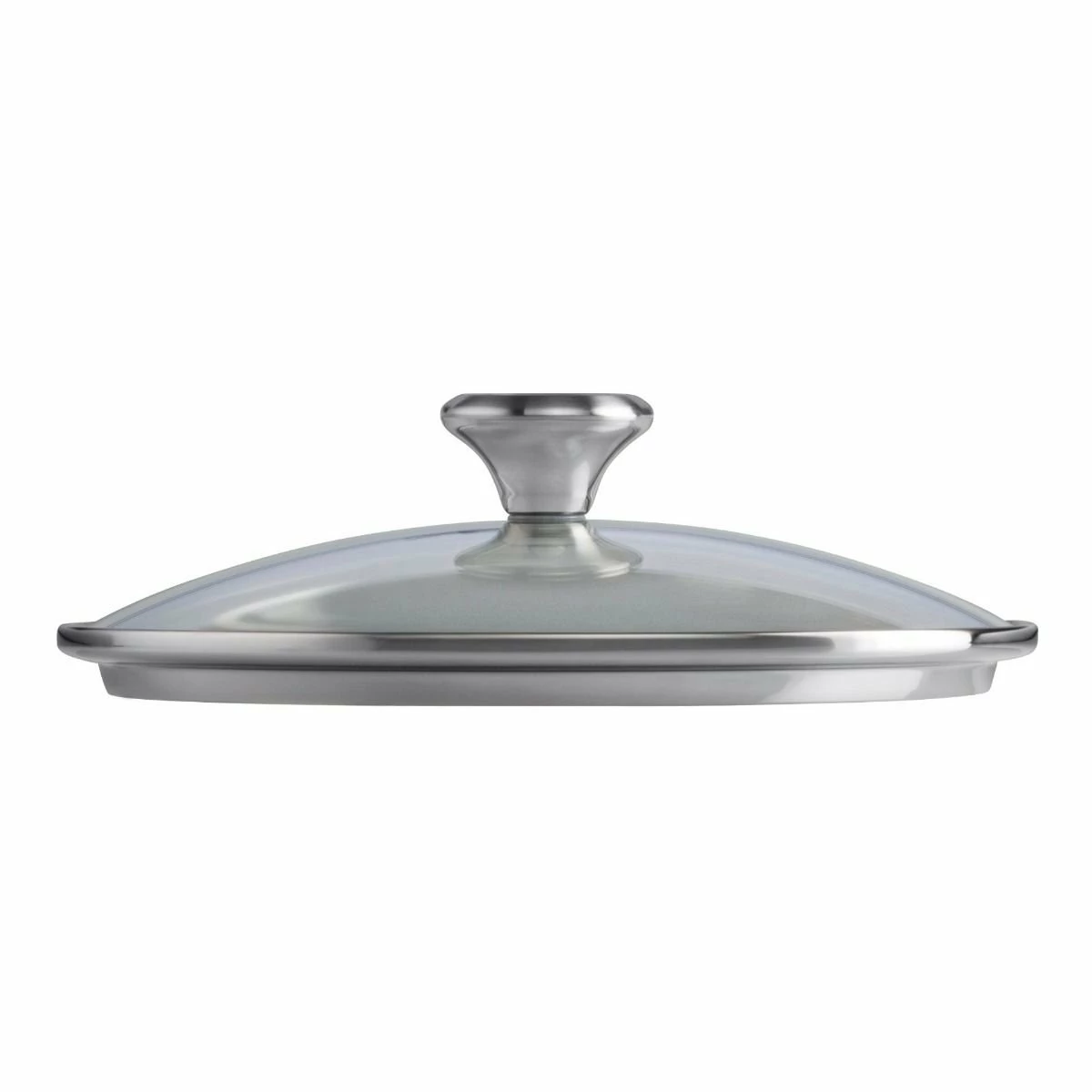 Le Creuset 8" Glass Lid With Stainless Steel Knob 2 Le Creuset 8" Glass Lid With Stainless Steel Knob - Image 2