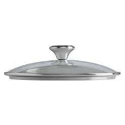Alternative view of Le Creuset 9.5" Glass Lid With Stainless Steel Knob