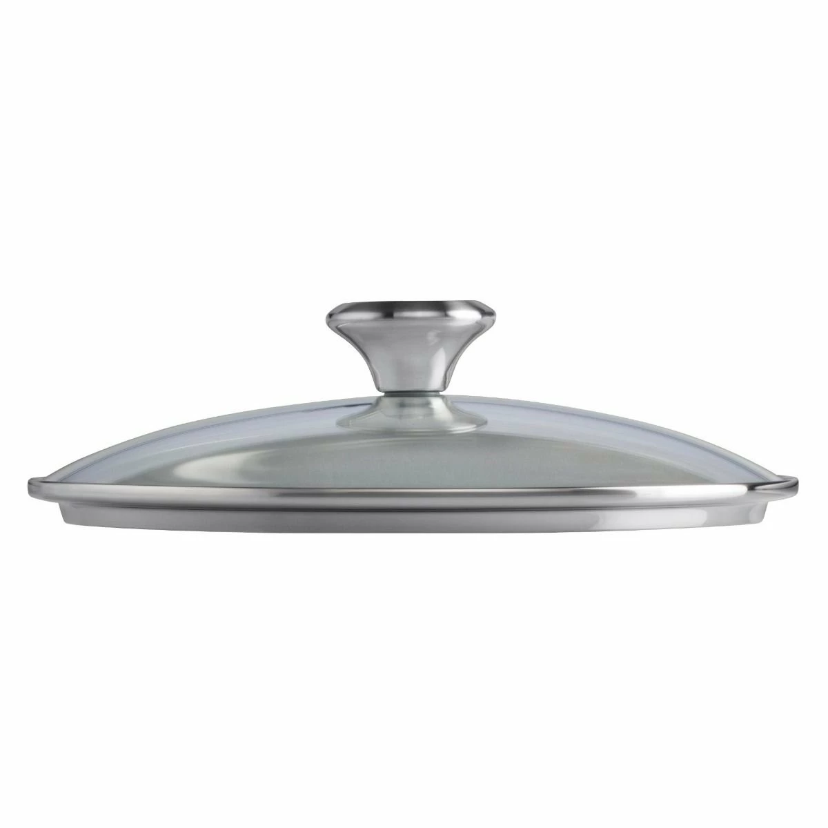 Le Creuset 9.5" Glass Lid With Stainless Steel Knob 2 Le Creuset 9.5" Glass Lid With Stainless Steel Knob - Image 2