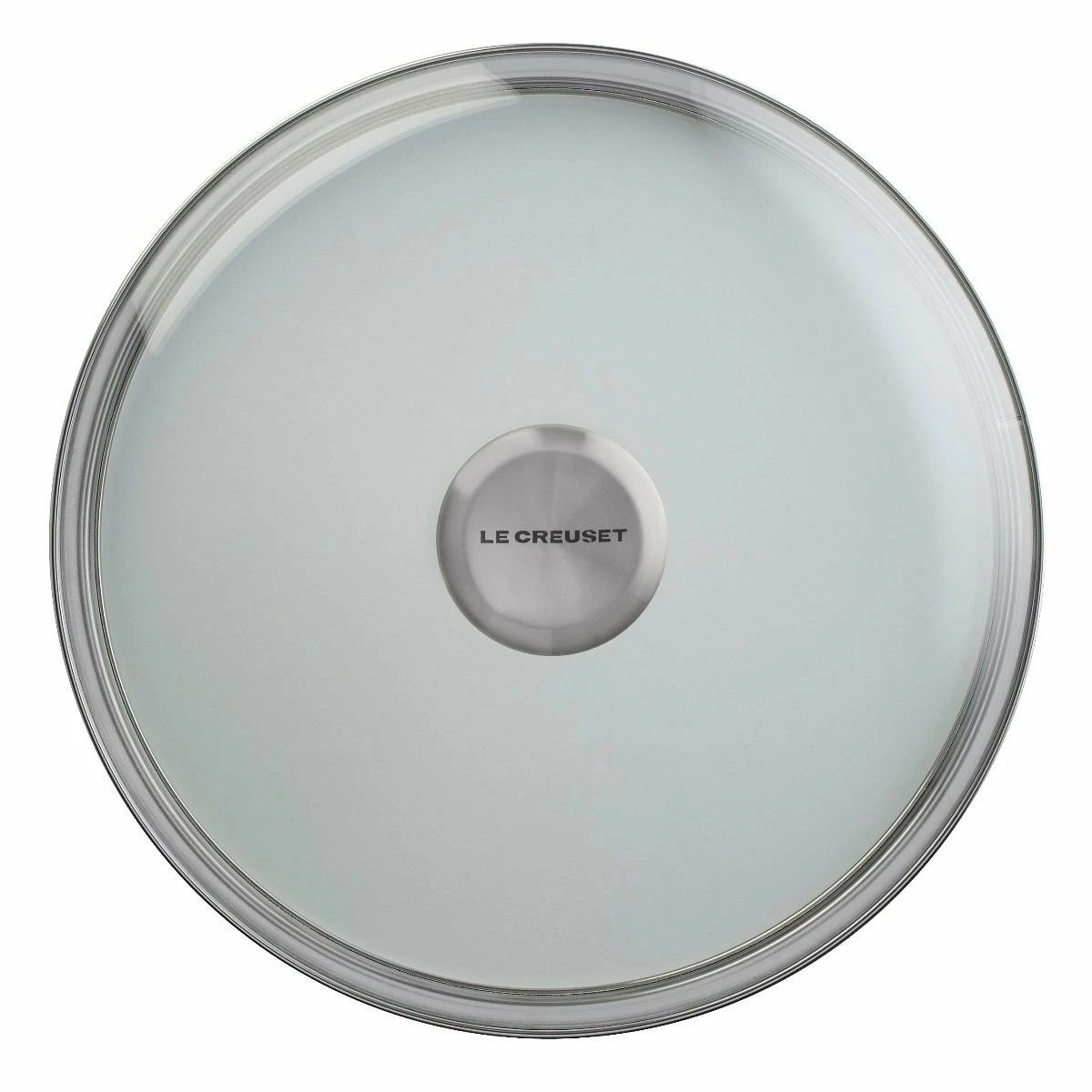 Le Creuset 9.5" Glass Lid With Stainless Steel Knob 1 Le Creuset 9.5" Glass Lid With Stainless Steel Knob
