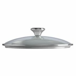 Alternative view of Le Creuset 10" Glass Lid With Stainless Steel Knob