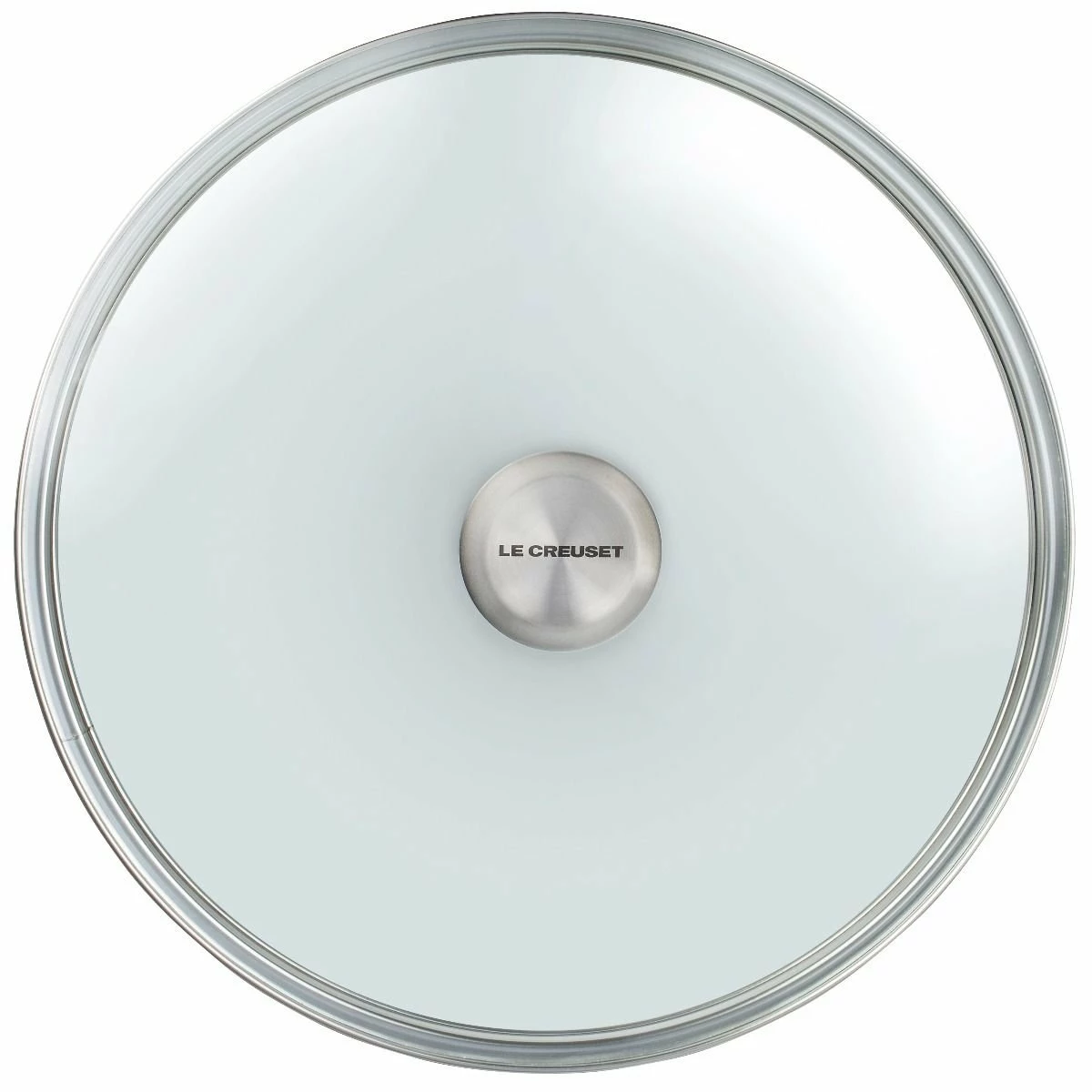 Le Creuset 12" Glass Lid With Stainless Steel Knob