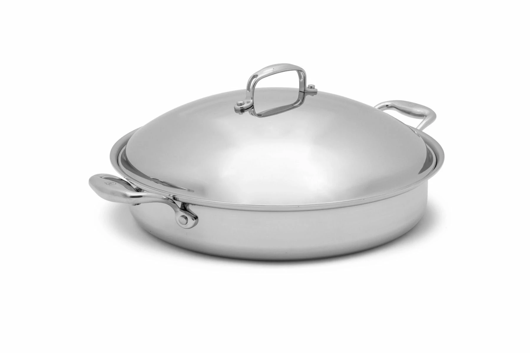 Heritage Steel Cookware Stainless Steel Sauteuse With Lid | 5 Qt. - Image 2