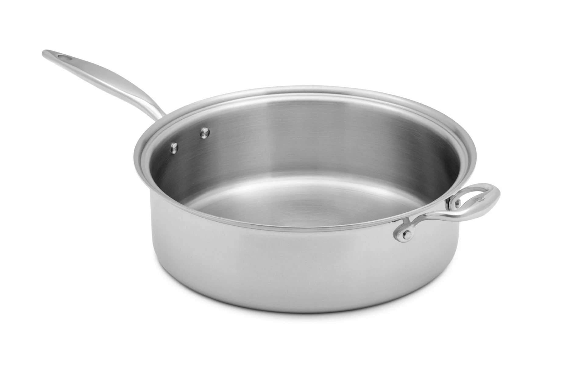 Heritage Steel Cookware Stainless Steel Family Sauté Pan With Lid | 8 Qt. 1 Heritage Steel Cookware Stainless Steel Family Sauté Pan With Lid | 8 Qt.