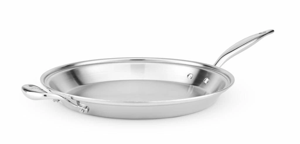 Heritage Steel Cookware Stainless Steel French Skillet | 13.5" 2 Heritage Steel Cookware Stainless Steel French Skillet | 13.5" - Image 2