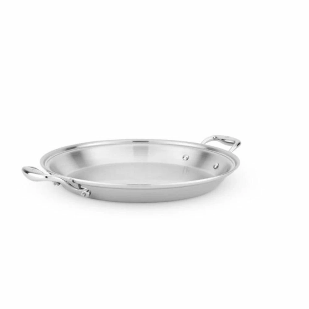 Heritage Steel Cookware Stainless Steel Paella Pan | 13.5"