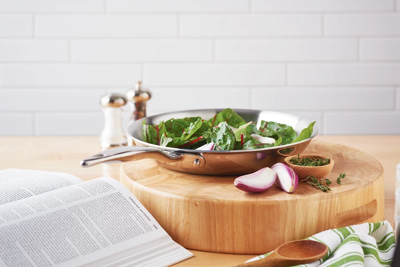 Heritage Steel Cookware Stainless Steel Fry Pan | 10.5" 5 Heritage Steel Cookware Stainless Steel Fry Pan | 10.5" - Image 5