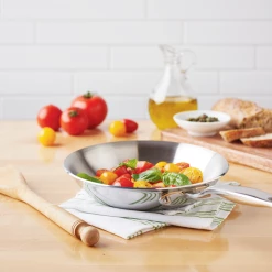 Heritage Steel Cookware Stainless Steel Fry Pan | 10.5" 8 Heritage Steel Cookware Stainless Steel Fry Pan | 10.5" -Swiss Diamond shop hsc 14922 hammer stahl 10.5 fry pan 2