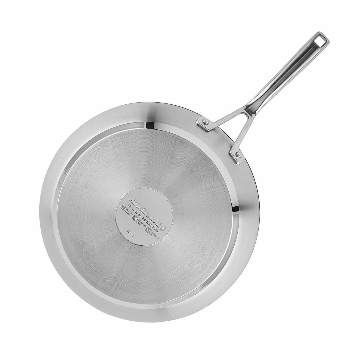 KitchenAid Non-Electrics KitchenAid 12" Stainless Steel 3-Ply Fry Pan | Nonstick - Image 5