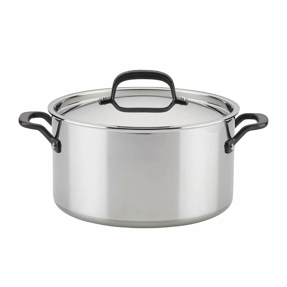 KitchenAid Non-Electrics KitchenAid 8 Qt. Stainless Steel 5-Ply Stockpot With Lid
