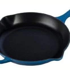 Le Creuset 11.75" Signature Enameled Cast Iron Skillet | Marseille Blue