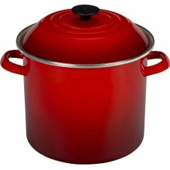 Le Creuset 16 Qt. Stock Pot | Cerise/Cherry Red