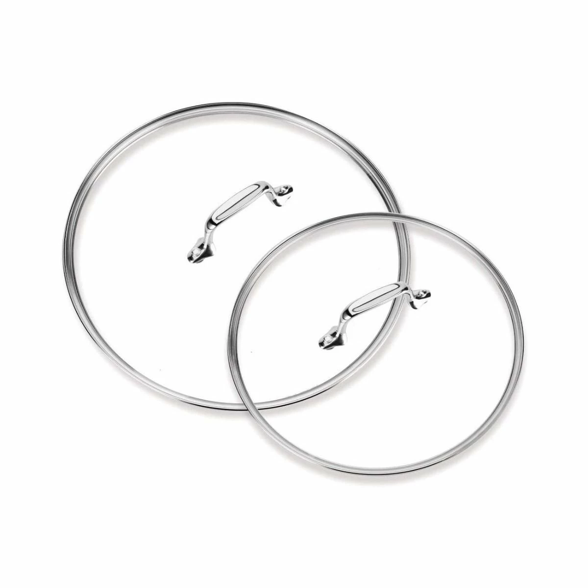 All-Clad HA1 Hard Anodized Nonstick Clear Tempered Glass Lids | 2-Pack 1 All-Clad HA1 Hard Anodized Nonstick Clear Tempered Glass Lids | 2-Pack