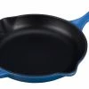 Le Creuset 9" Signature Enameled Cast Iron Skillet | Marseille Blue
