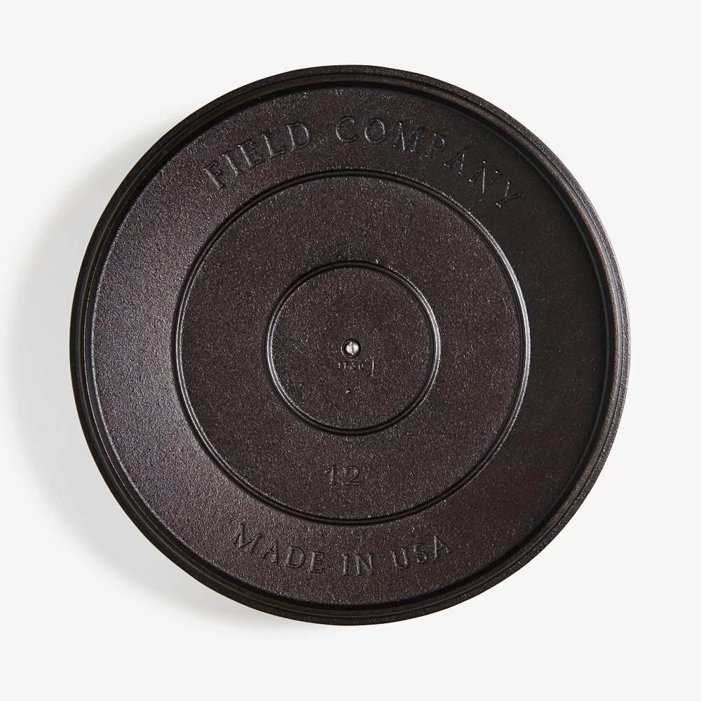 Field Company (Made In USA) No. 12 Cast Iron Skillet Lid 3 Field Company (Made In USA) No. 12 Cast Iron Skillet Lid - Image 3