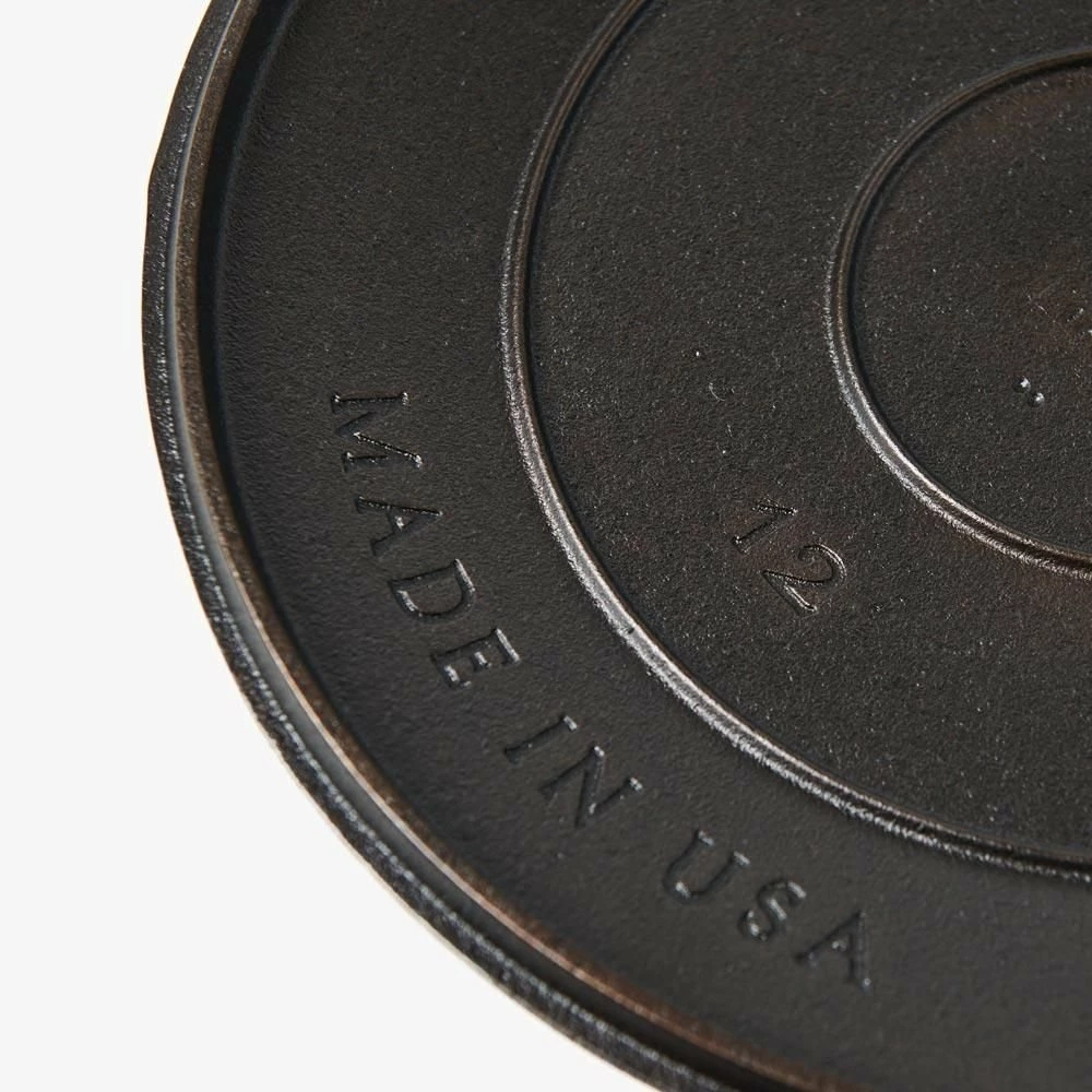 Field Company (Made In USA) No. 12 Cast Iron Skillet Lid 4 Field Company (Made In USA) No. 12 Cast Iron Skillet Lid - Image 4