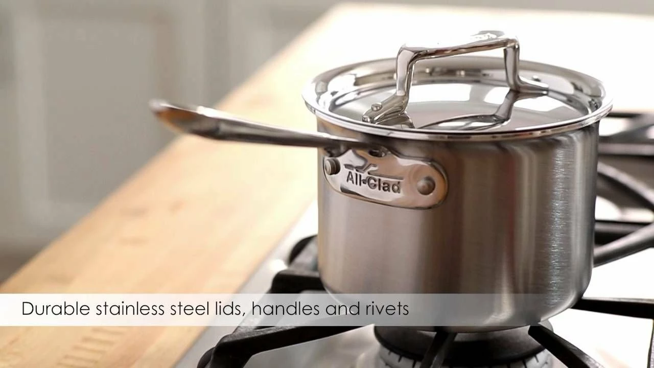 All-Clad D5 Brushed Stainless Steel Skillet | 8" - Image 7