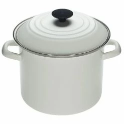 Le Creuset 8 Qt. Stock Pot | White