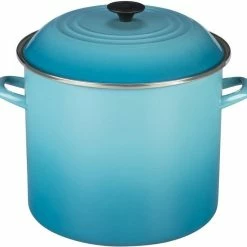 Le Creuset 6 Qt. Stock Pot | Caribbean Blue