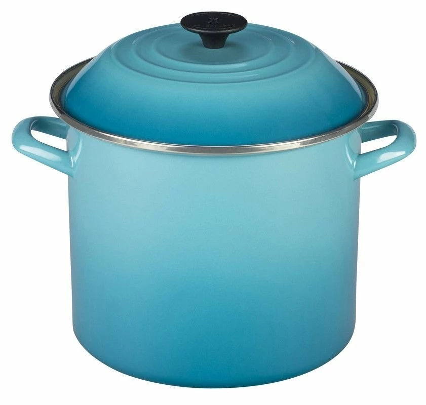 Le Creuset 10 Qt. Stock Pot | Caribbean Blue