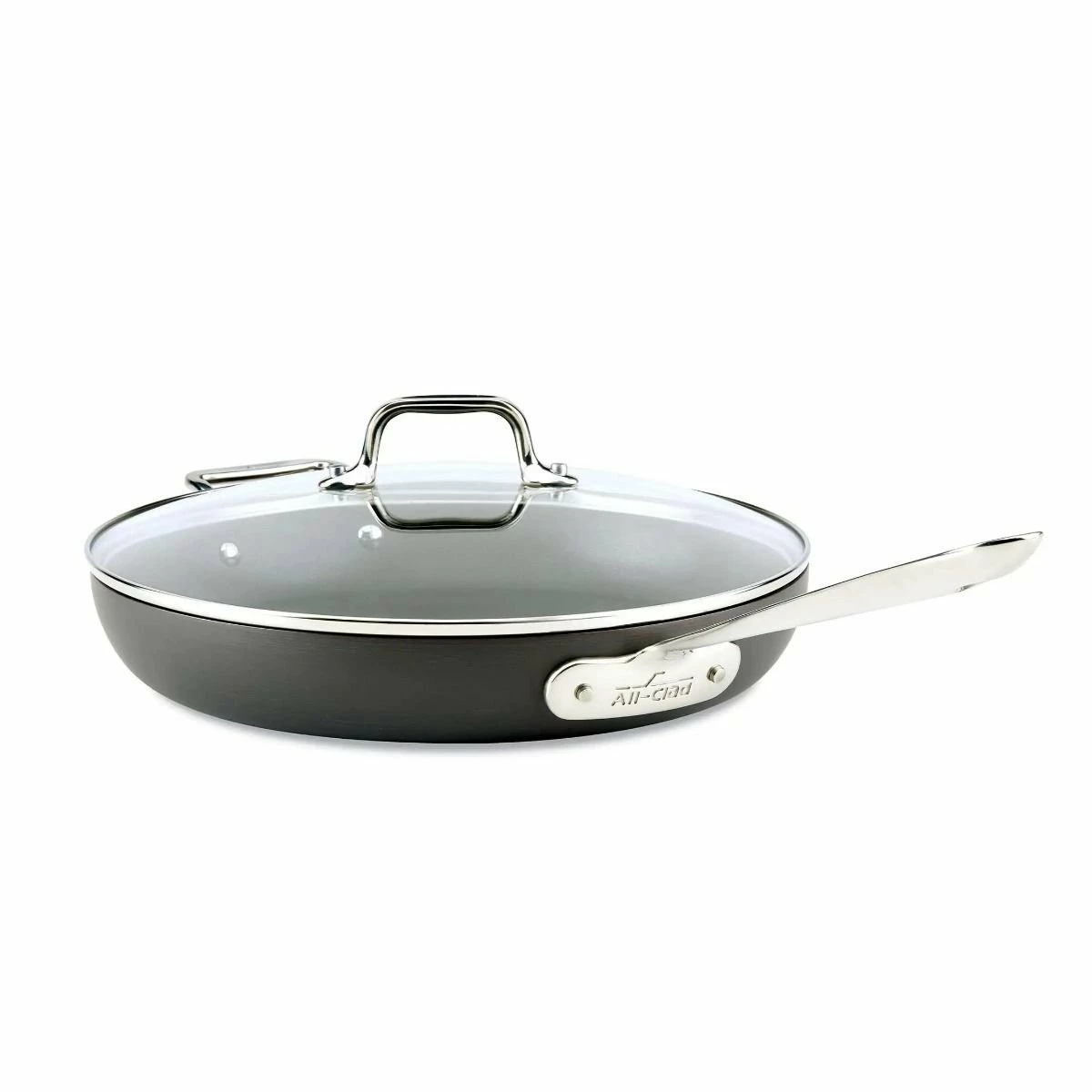 All-Clad HA1 Hard Anodized Nonstick Fry Pan & Lid | 12" 1 All-Clad HA1 Hard Anodized Nonstick Fry Pan & Lid | 12"