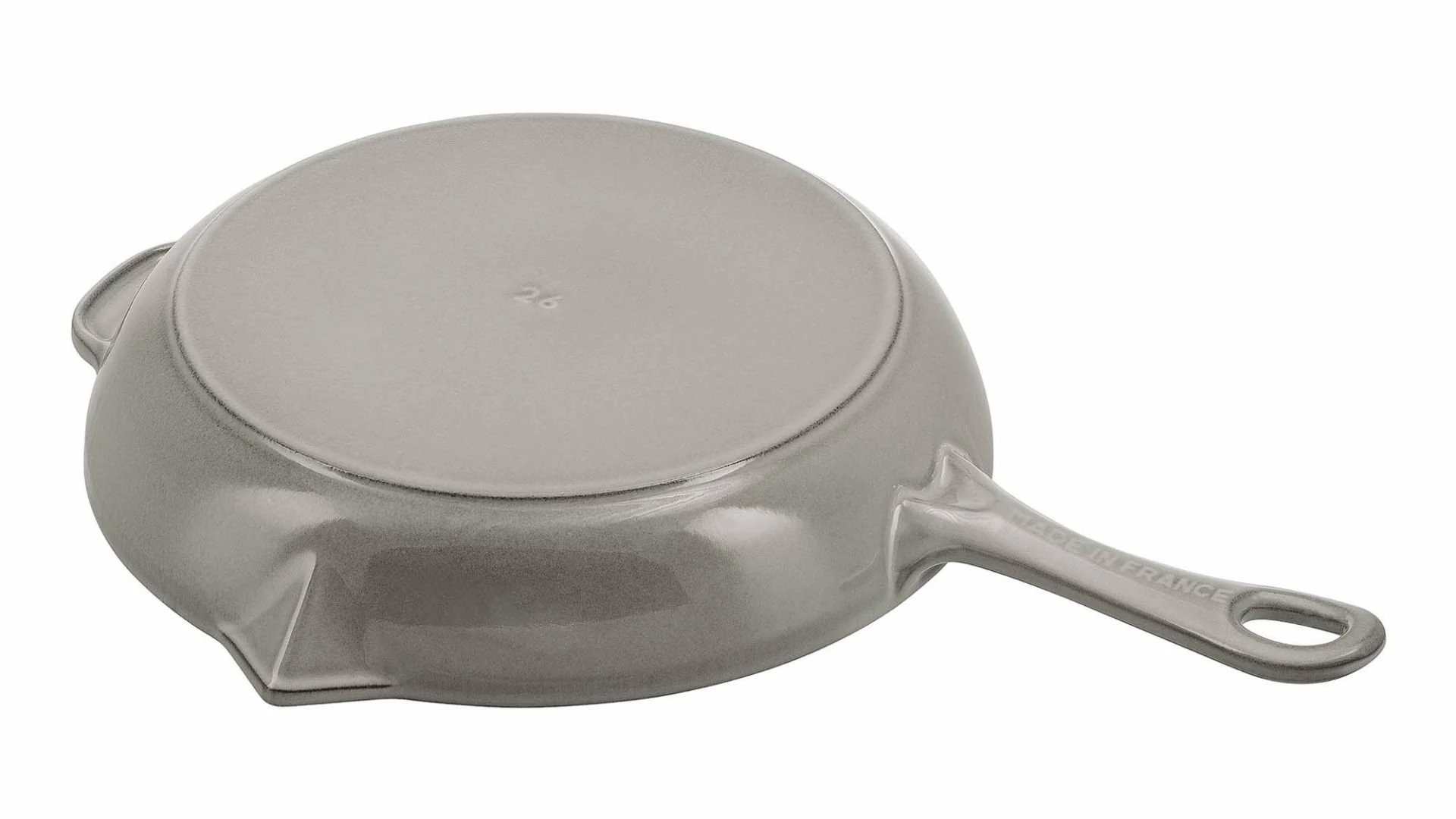 Staub 10" Frying Pan | Graphite Grey 2 Staub 10" Frying Pan | Graphite Grey - Image 2