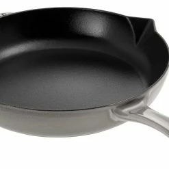 Staub 10" Frying Pan | Graphite Grey 5 Staub 10" Frying Pan | Graphite Grey -Swiss Diamond shop pan3 1