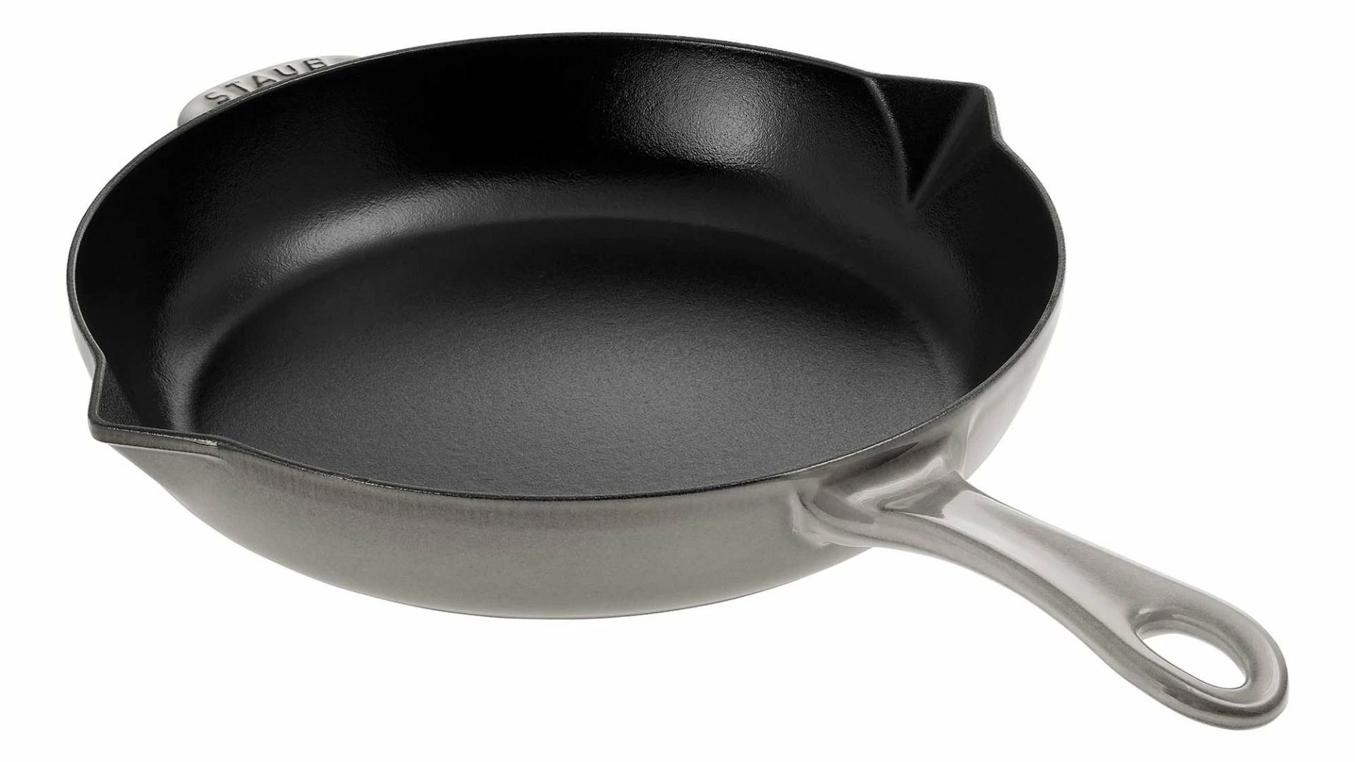 Staub 10" Frying Pan | Graphite Grey 3 Staub 10" Frying Pan | Graphite Grey - Image 3