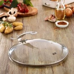 Fissler Premium Glass Lid With Integrated Holder | 11" 10 Fissler Premium Glass Lid With Integrated Holder | 11" -Swiss Diamond shop premiumlid2