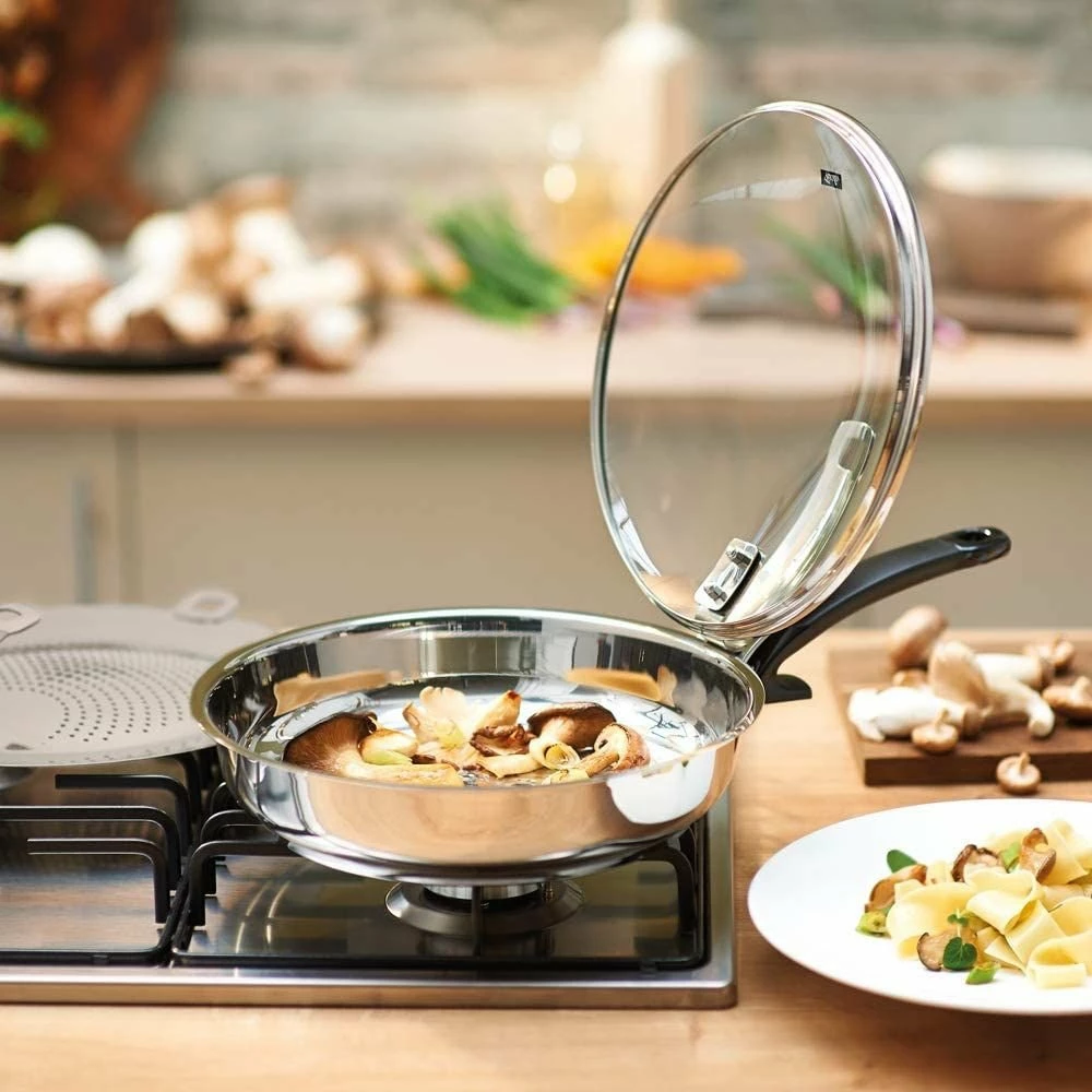 Fissler Premium Glass Lid With Integrated Holder | 11" 4 Fissler Premium Glass Lid With Integrated Holder | 11" - Image 4