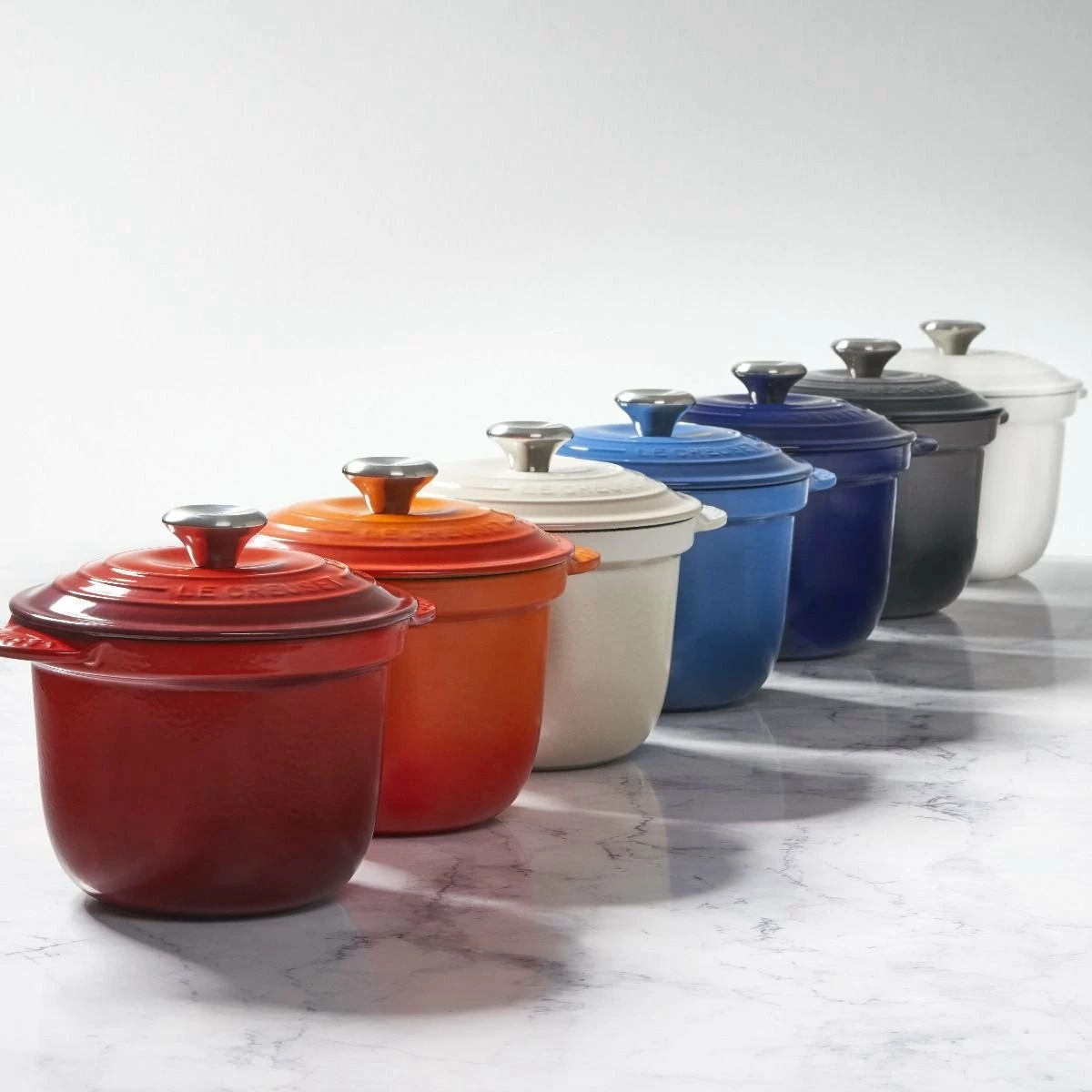 Le Creuset Cast Iron Rice Pot | Cerise/Cherry Red - Image 8