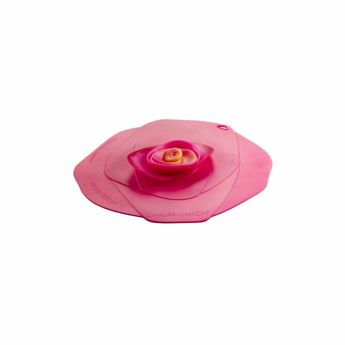 Charles Viancin Silicone Lid | 8" Rose (Fuschia) 1 Charles Viancin Silicone Lid | 8" Rose (Fuschia)