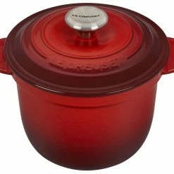 Le Creuset Cast Iron Rice Pot | Cerise/Cherry Red