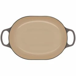 Le Creuset 3.75 Qt. Oval Signature Casserole With Stainless Steel Knob | Oyster Grey 8 Le Creuset 3.75 Qt. Oval Signature Casserole With Stainless Steel Knob | Oyster Grey -Swiss Diamond shop rs11687 ls2512 317fss 4