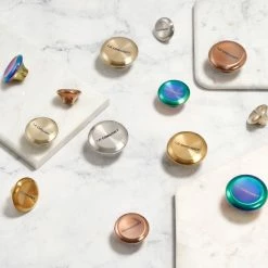 Le Creuset Signature Iridescent Knob | Medium 9 Le Creuset Signature Iridescent Knob | Medium -Swiss Diamond shop rs18587 knobs 1 lpr