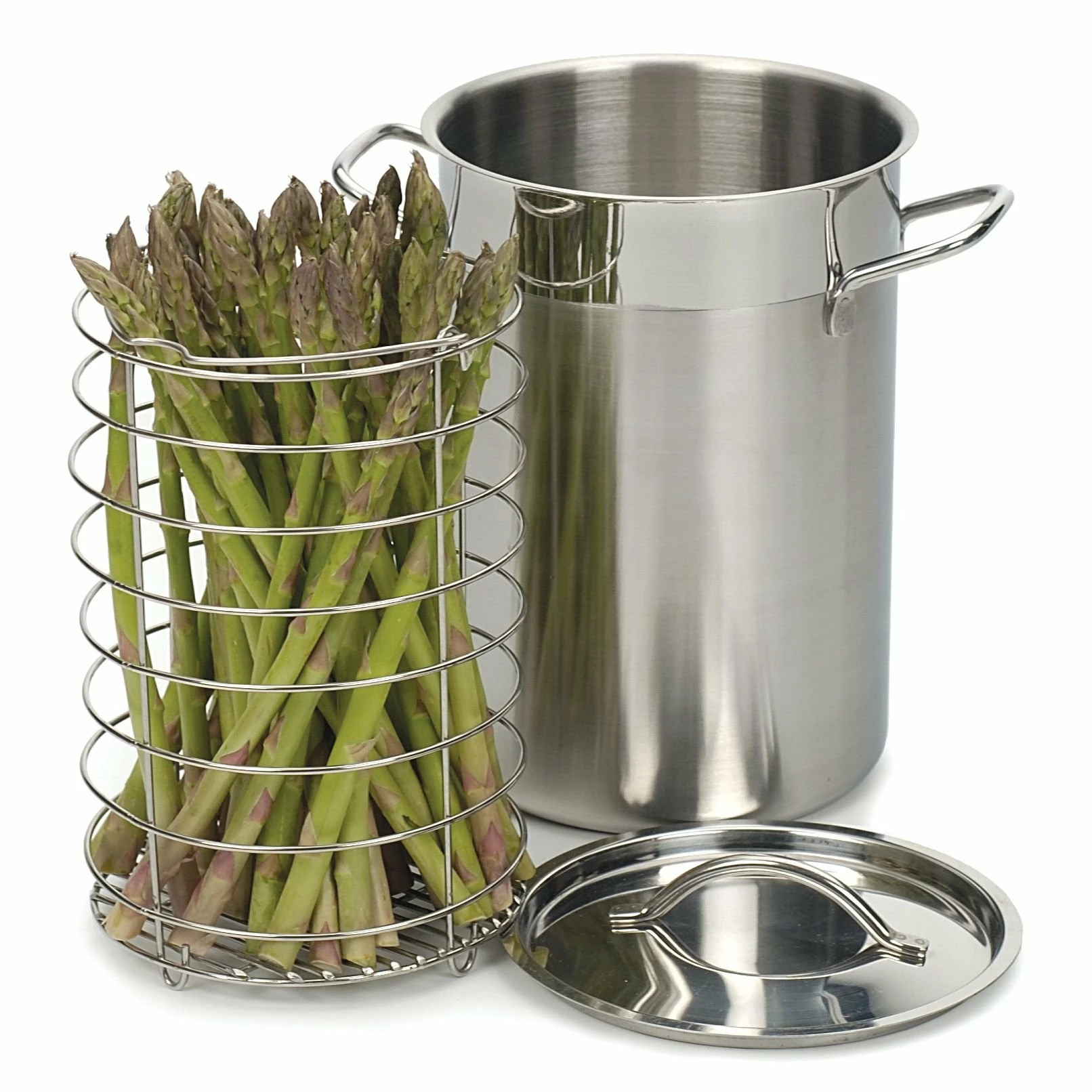 RSVP International RSVP Endurance Stainless Steel Asparagus & Food Steamer - 3 Qt. Capacity