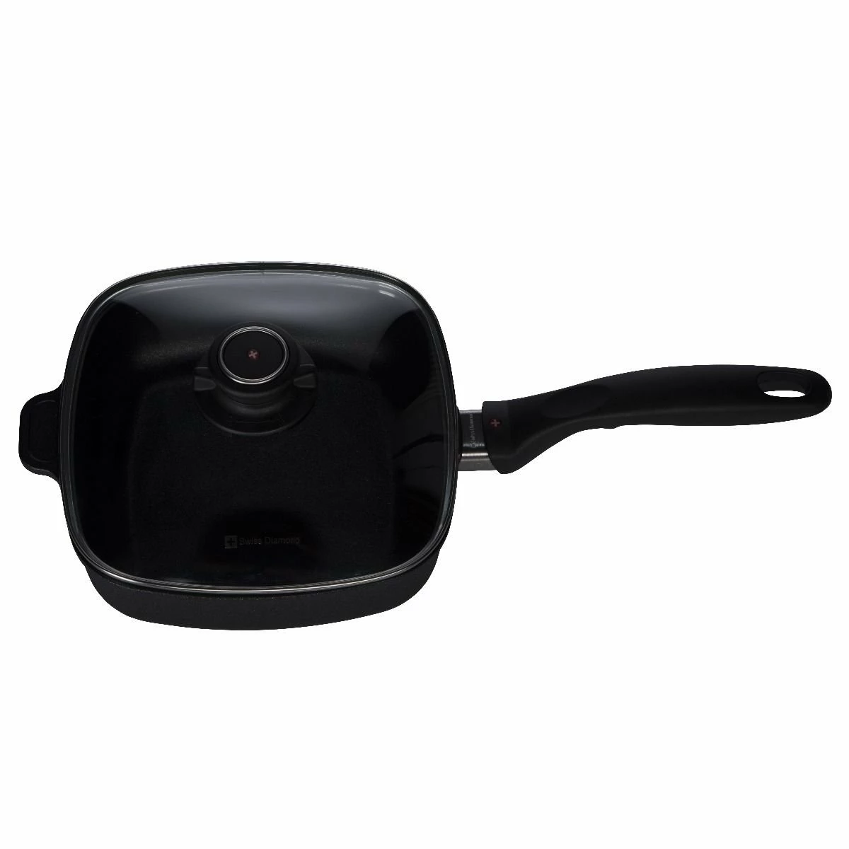 Swiss Diamond | XD Square Sauté Pan With Lid - 8" X 8" (2.1 Qt.) 2 Swiss Diamond | XD Square Sauté Pan With Lid - 8" X 8" (2.1 Qt.) - Image 2