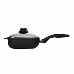 Swiss Diamond | XD Square Sauté Pan With Lid - 8" X 8" (2.1 Qt.) 5 Swiss Diamond | XD Square Sauté Pan With Lid - 8" X 8" (2.1 Qt.) -Swiss Diamond shop saute2