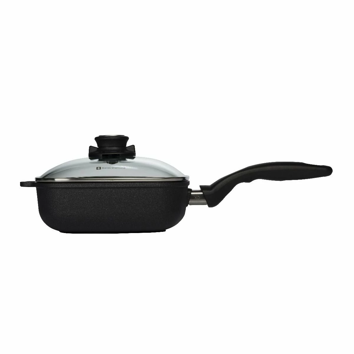 Swiss Diamond | XD Square Sauté Pan With Lid - 8" X 8" (2.1 Qt.) 3 Swiss Diamond | XD Square Sauté Pan With Lid - 8" X 8" (2.1 Qt.) - Image 3