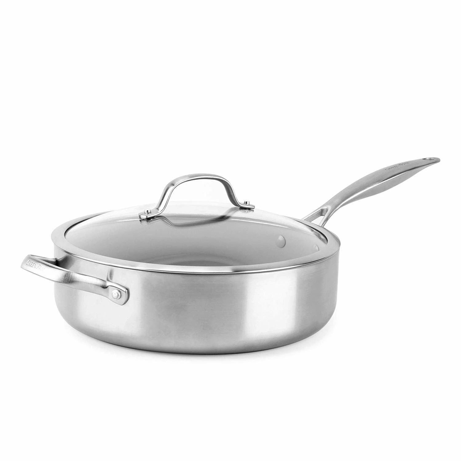 GreenPan Venice Pro Evershine 5-Quart Sauté Pan With Lid 1 GreenPan Venice Pro Evershine 5-Quart Sauté Pan With Lid