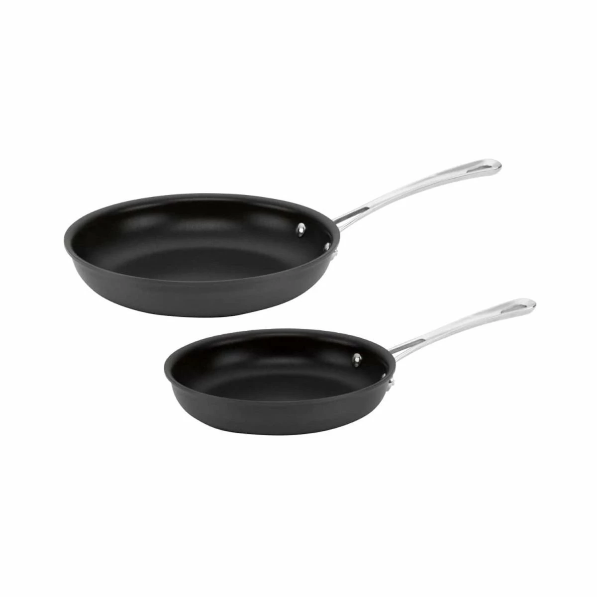 Cuisinart Contour Hard Anodized Skillet Set | 2-Piece