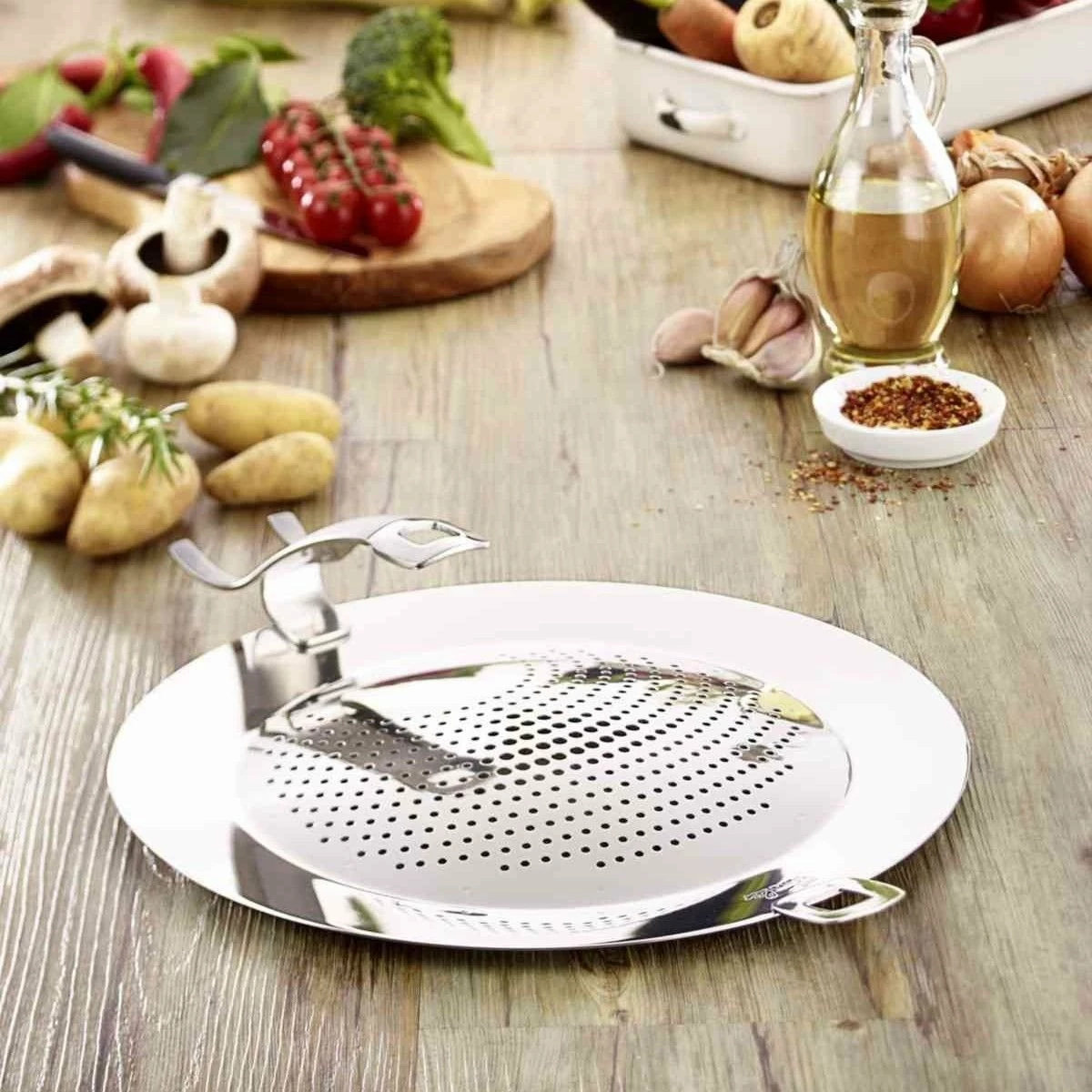 Fissler Universal Splatter Shield With Integrated Holder - Image 2